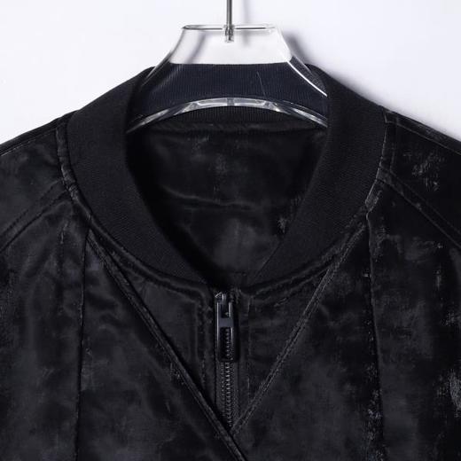 D4165SDSA男士秋冬新款痞帅男装潮牌解构拉链棒球领夹克百搭开衫上衣 商品图2