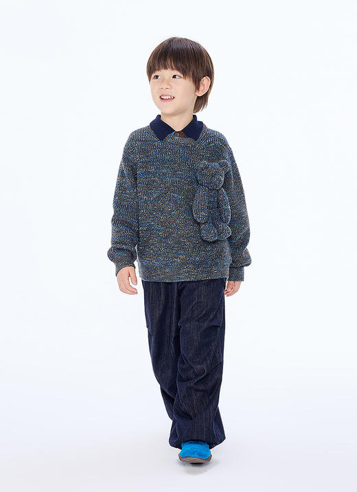 Jnby 25年冬款  长袖套头毛衫  1P0311470 商品图4