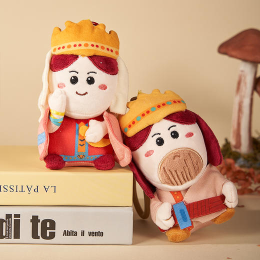 大英博物馆 路易斯西洋棋系列 打脸皇后毛绒 挂件 商品图1