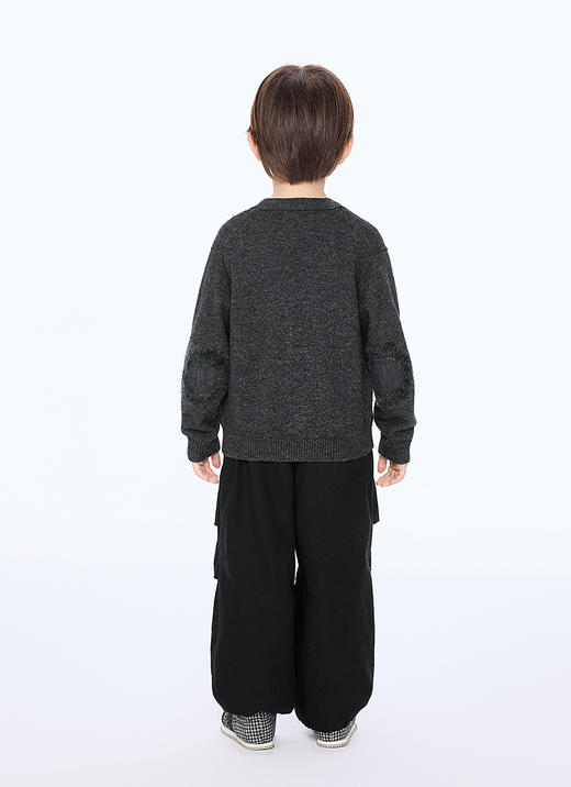 jnby   25年冬款  短款开襟针织衫  1P0312350 商品图7