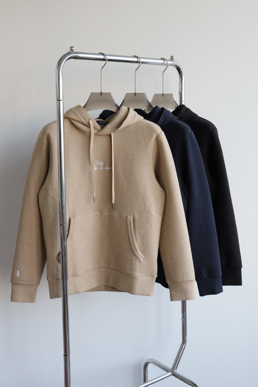 R.L 25秋款弹力太空棉 连帽卫衣外套 WY907 商品图3