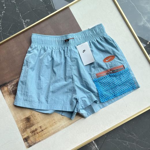 NK梭织网眼拼色女款短裤（蕾姐蓝色穿的L！杏色穿的Ｓ） 商品图10