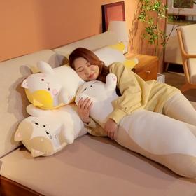 日系品质可爱猫咪抱枕女生睡觉夹腿侧睡长条枕头床上靠枕孕妇靠垫