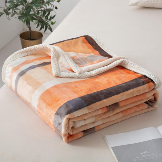 無印良品牛奶绒加厚绒毯 商品图2