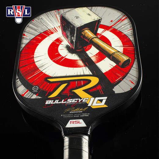 RSL亚狮龙匹克球拍Bullseye 10 球拍Wolf Pack 20匹克拍Juliet 30全碳素Romeo 40壁球拍 商品图1