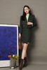 Le Malene 墨绿色经典格纹质感西装半裙套装 16810 商品缩略图2