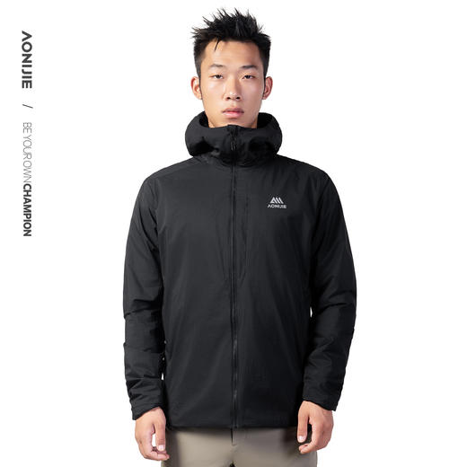奥尼捷秋冬户外防风夹克外套男女夹克保暖加绒夹克户外运动外套轻量化耐磨运动夹克F5245 商品图5