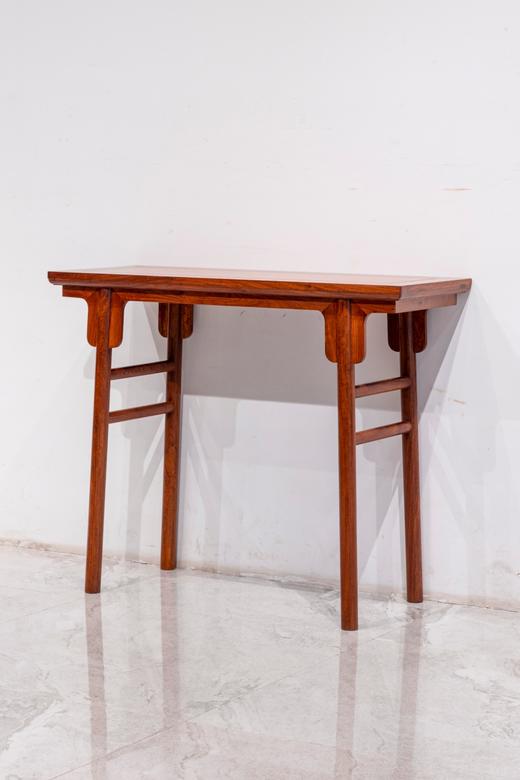 红桥红  家具严选  缅甸花梨（大果紫檀）【98刀牙 平头案】 商品图1