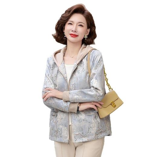 百媚生 连帽夹克衫小个子春装外套休闲气质上衣 商品图4