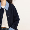 【09/17新品】熙世界假两件格子POLO领外套女2025秋季新款休闲拉链开衫短款上衣 商品缩略图3