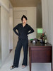 lulu风～羊绒质感连帽家居服套装 可外穿秋季休闲遛弯套装长袖长裤睡衣懒人两件套 商品缩略图3