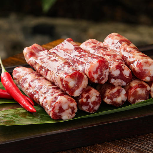 【供销优选】正宗黄山特产 手工香肠 农家土猪肉徽州腊肠徽州特产美食 商品图4