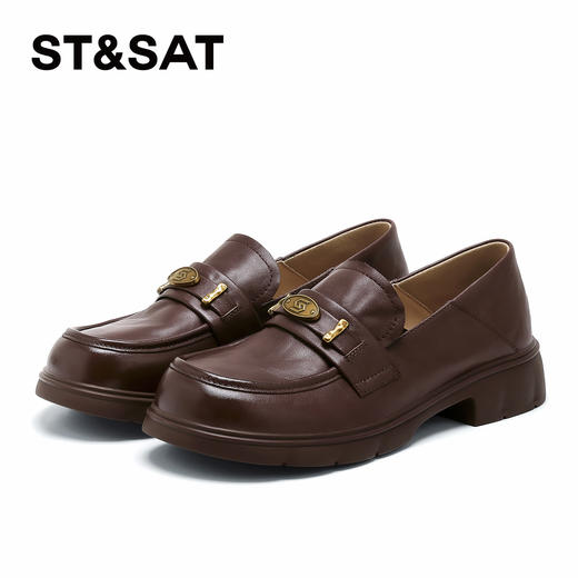 星期六英伦学院通勤乐福鞋SSD3111WJ9 商品图7