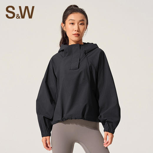 【sw速惟】户外防风宽松时尚跑步健身上衣S4AW4164 商品图4