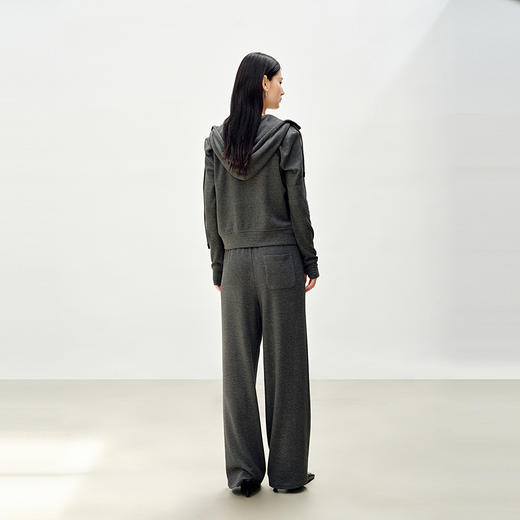 NEELLY纳俪商场同款秋新款时尚休闲运动卫衣套装女亲肤外套休闲裤N25083Z01134 商品图1