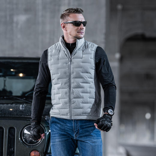 【龙牙上新】二代龙牙隐捷轻量便携立领羽绒马甲 商品图4