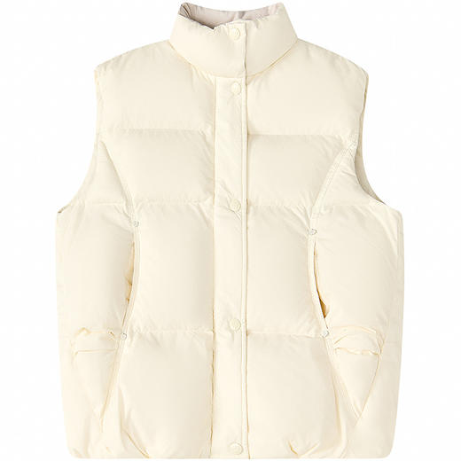 笛莎Deesha 童装女童马甲2025冬新款女童爱心撞钉甜美品质马甲 商品图4