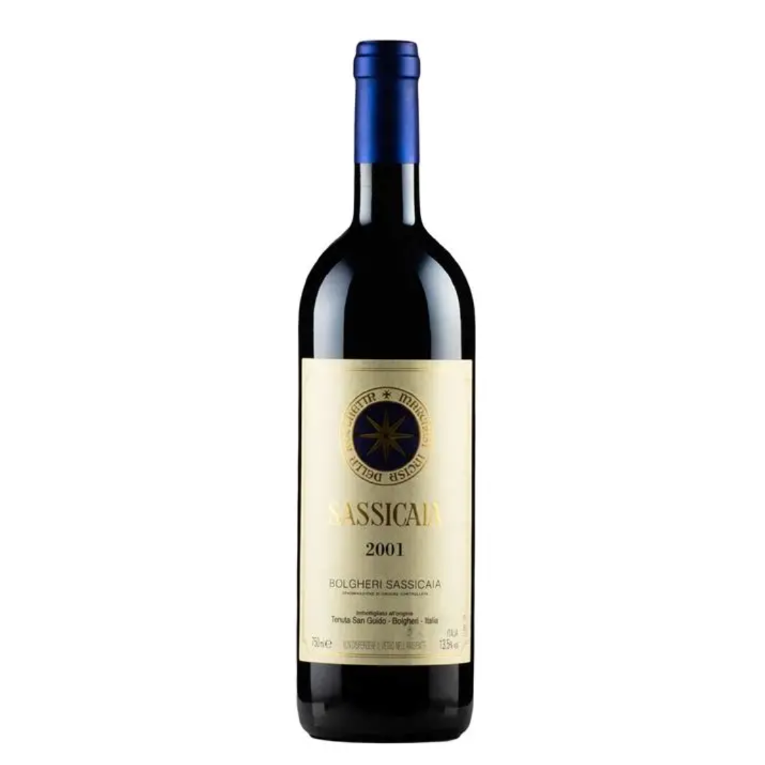 【跨境商品】西施嘉雅红葡萄酒 2001 SASSICAIA