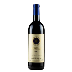 【跨境商品】西施嘉雅红葡萄酒 2001 SASSICAIA