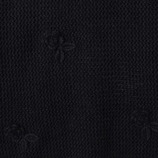 42543SDSA男士秋冬新款痞帅男装潮牌纯色立体针织花朵圆领毛衣百搭时尚 商品图3