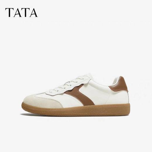 【云粉节】BF楼TATA他她女鞋25秋商场同款德训鞋女百搭休闲 鞋新款鞋子GHG02CM5吊牌价869 商品图0