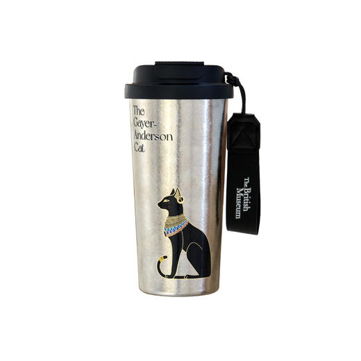 大英博物馆 盖亚·安德森猫系列 埃及流光 双层 钛杯 商品图4