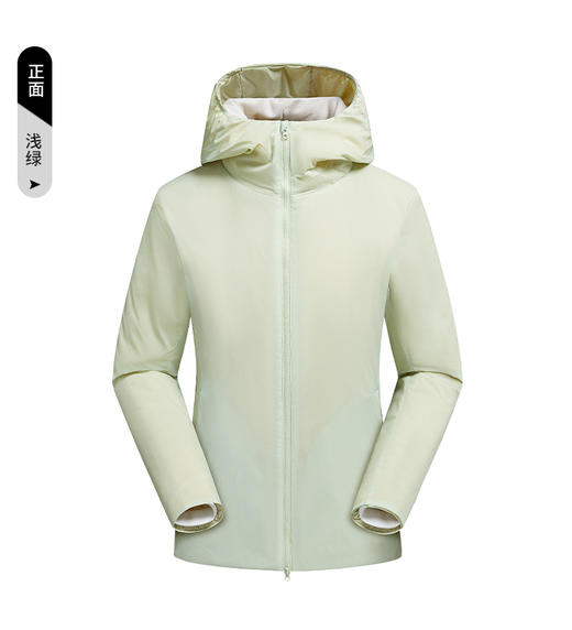 【石墨烯发热黑科技】3重锁温 防风御寒女士轻量化聚酰亚胺科技棉服BSW25066 商品图0