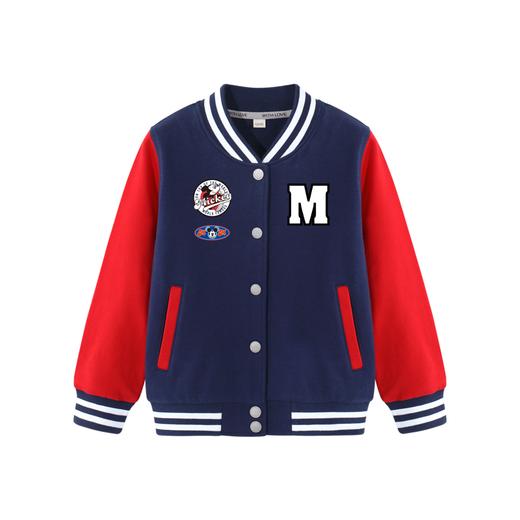 迪士尼男童春装2025新款春秋儿童棒球服春季外套男孩帅气衣服运动 商品图8