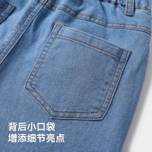 【清仓捡漏】【160】【可可鸭】女童裤子春秋儿童牛仔裤休闲喇叭裤 商品图7