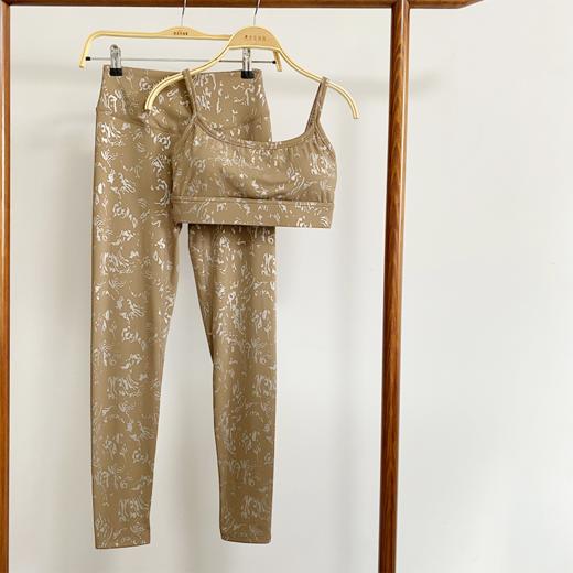 壁虎瑜伽【2509TZ415】高弹烫金裸感套装【5天发货】 商品图6