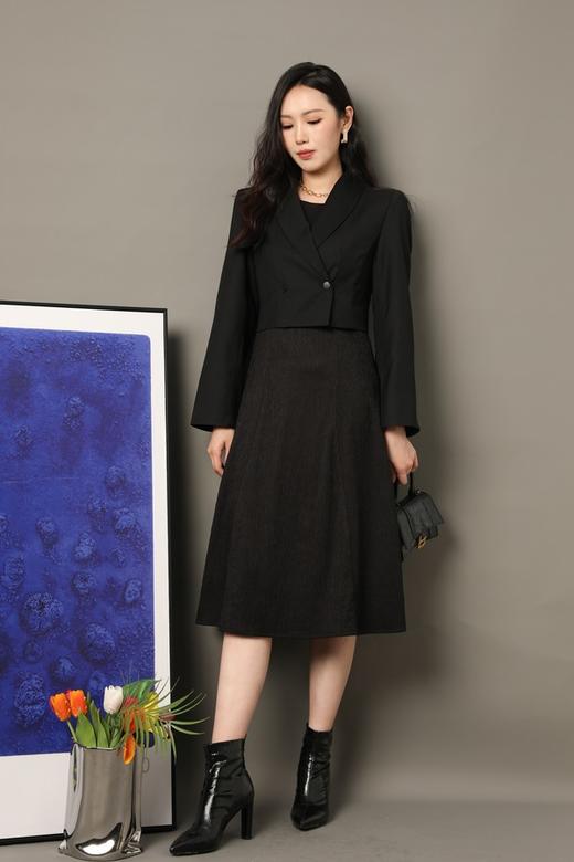 Le Malene 知性简约西装背心连衣裙套装 16880 商品图2
