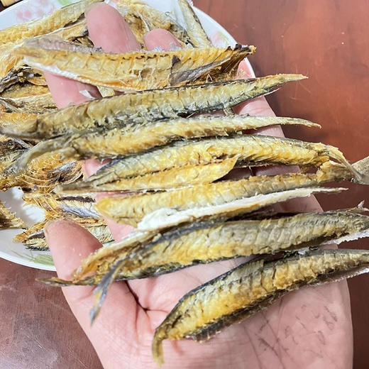 去骨巴浪鱼干鱼肉新鲜福建特产鳀鱼干咸鱼干海鲜海货干货食品 商品图2