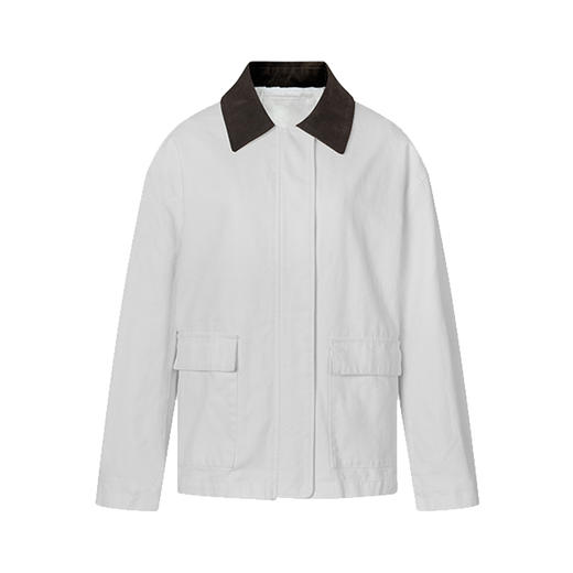 HeyDress巴恩风撞色翻领复古外套 商品图4