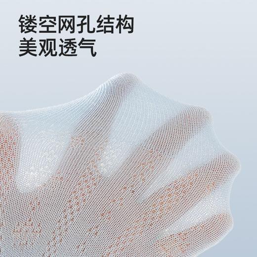 SUKENO夏季凉感舒适船袜女式短袜镂空网面袜子 商品图1