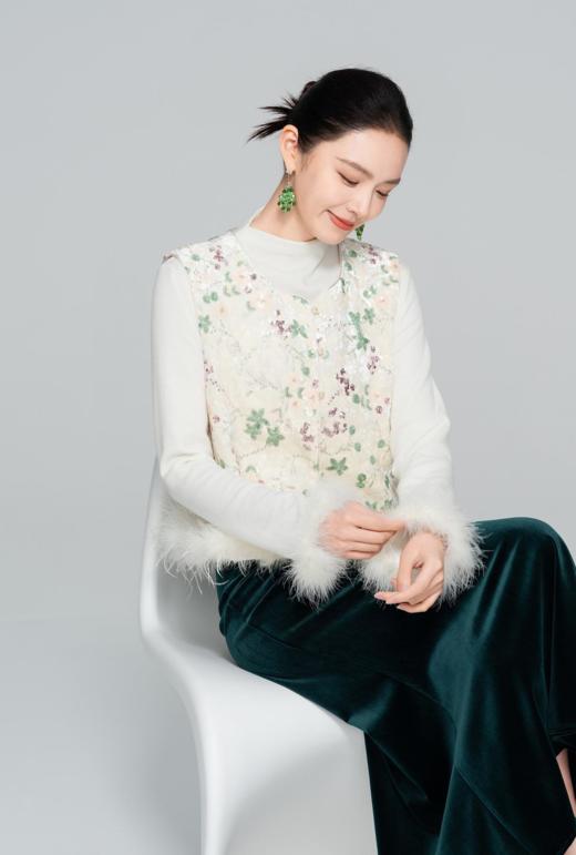 🌈国风伴中秋❗国庆聚会的 C 位款💖首发❗️【奢级国风礼藏款】🌺AUChris新中式丝绒刺绣系列，❗️重工奢造天花板❗️ ⚠️罕见三重重工！ 商品图1