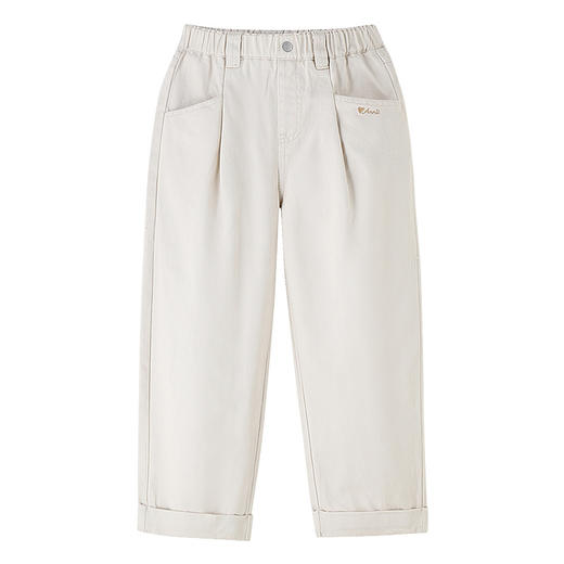 女童梭织夹裤冬季新款安奈儿童装EG546602 商品图5