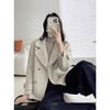 【双面尼短款羊毛大衣】经典版型 利落裁剪 有型挺阔 软糯如云朵般 商品缩略图4