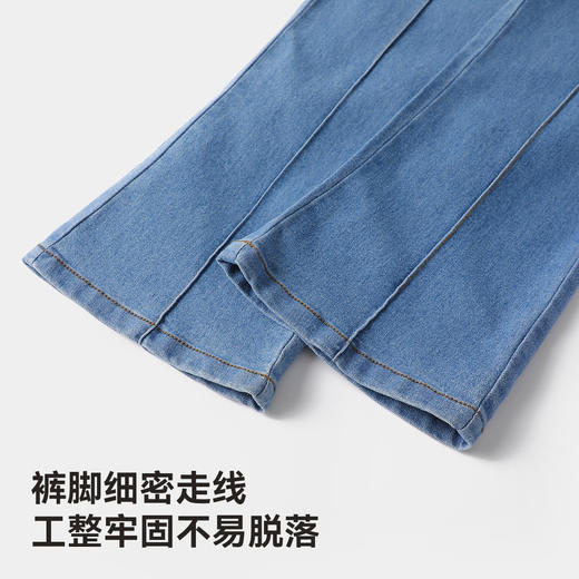 【清仓捡漏】【160】【可可鸭】女童裤子春秋儿童牛仔裤休闲喇叭裤 商品图8
