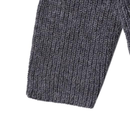 72537SDSA男士秋冬新款痞帅男装简约纽扣V领开衫针织衫网红款宽松毛衣 商品图4