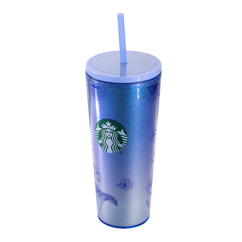 11181725 星巴克铃兰款双层吸管杯