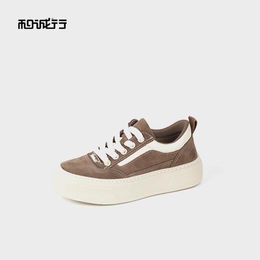 和诚行2025秋季新款男式厚底轻便百搭休闲板鞋0930253 商品图1