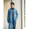 HeyDress宽松水洗复古牛仔衬衫 商品缩略图0