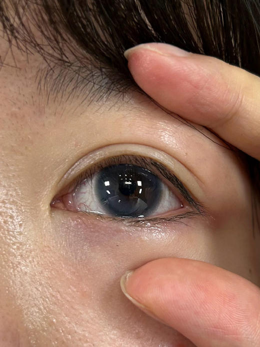 liliyacon半年抛 萤火虫光/碳烤红薯/零度空气/凌霄云雾/一颗琥珀 14.5mm 棕蓝灰 商品图8