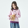 棵初2025年秋冬新款亲子中大女童撞色樱桃圆领毛衣全羊毛保暖上衣 商品缩略图2
