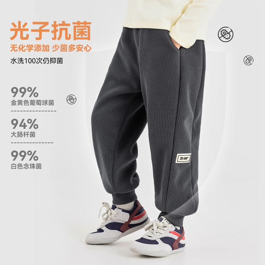 【件件底价，童装双倍积分】多多家男童运动裤抗菌2025秋冬季新款冬装11347 商品图1