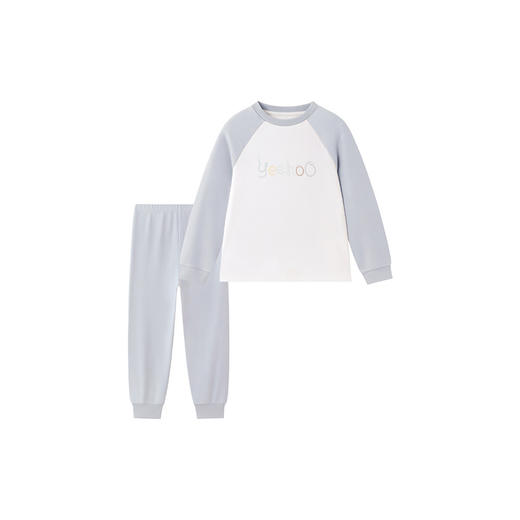 英氏儿童睡衣套装家居服长袖上衣长裤裤子组合秋冬舒适亲肤新款 商品图3