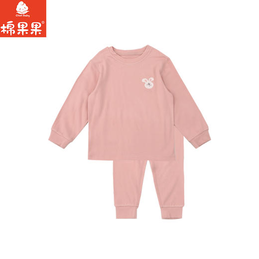 棉果果冬季新品暖姜棉柔软保暖90-130码暖姜套头套装M421302425671 商品图1