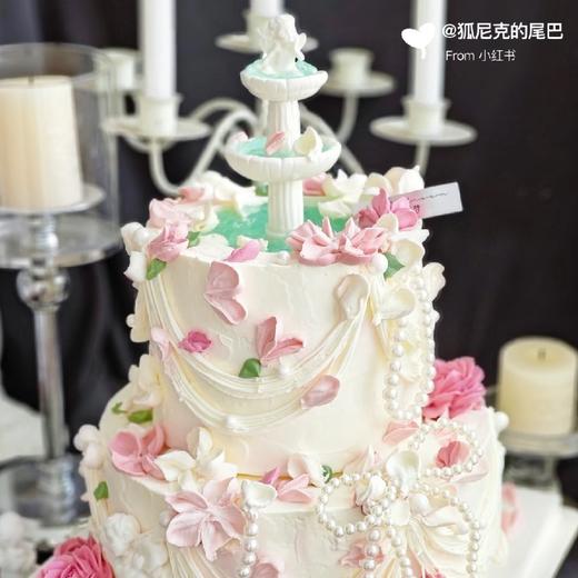 【网红双层许愿池定制蛋糕】 商品图1