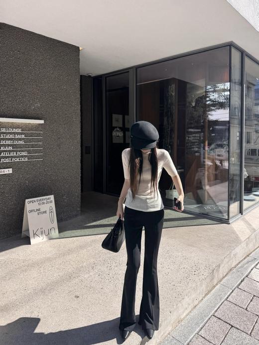 Read Nameless/适合小个子的黑色喇叭神裤 2025/9/18 商品图2