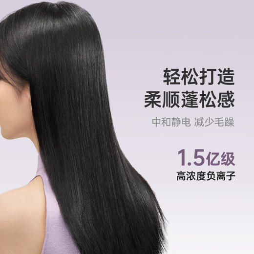 Laifen徕芬高速吹风机SE Lite 入门款负离子护发速干低噪电吹风高速吹风机 赠支架 家用宿舍便携风筒 商品图3